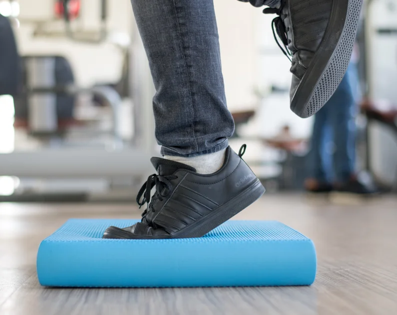 Door enkel heen gegaan fysiotherapie Fyzie 