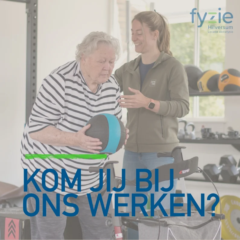 Vacature psychosomatisch fysiotherapeut / oefentherapeut